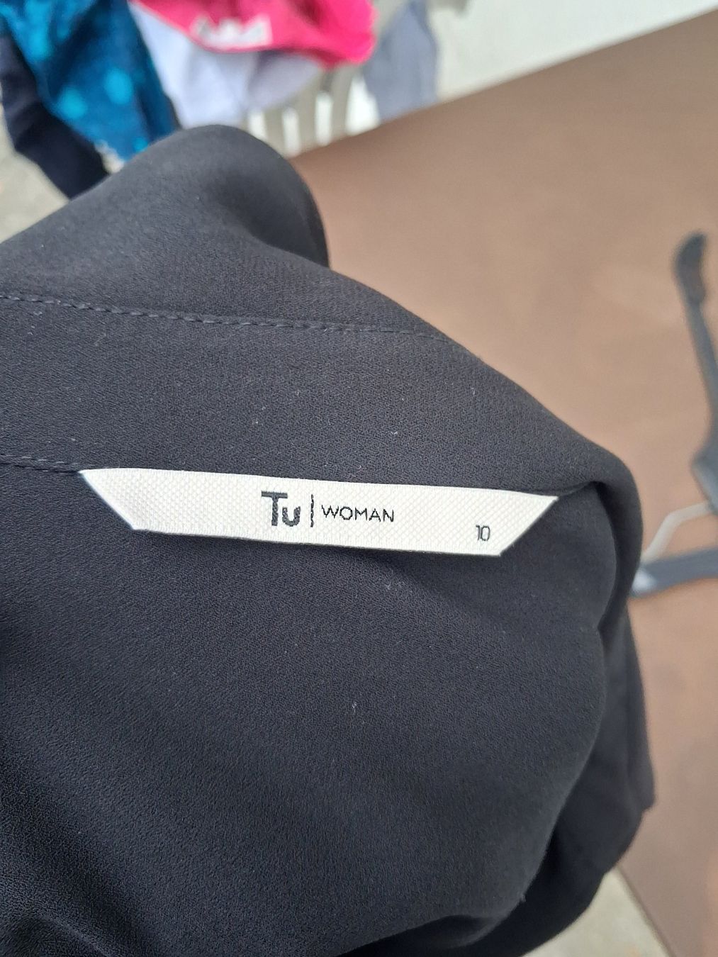 Blusen: Damen Bluse schwarz langarm leicht transparent – Neu (gemäss Beschreibung) aus Wald ZH von e8e 3