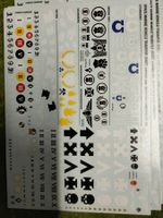 Warhammer Space Marines Vehicle 1 Transfersheet / Aufkleber