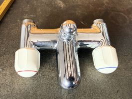 Duscharmatur Similor chrom, 150 mm Stichmass, gebraucht