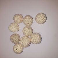 Häkel Perlen für Nuggiketten Herstellung 9x
