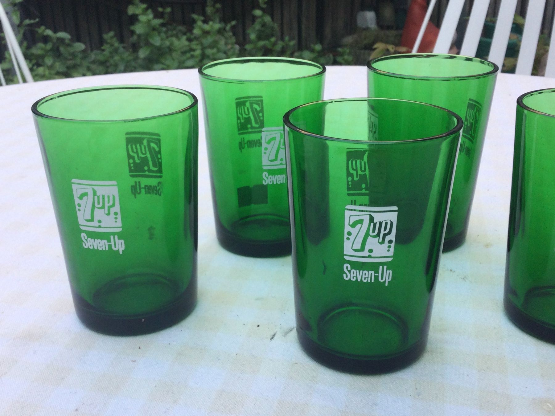 Gläser: Seltene 7up Gläser 40er 50er Design – Gebraucht aus solothurn von soko75 3
