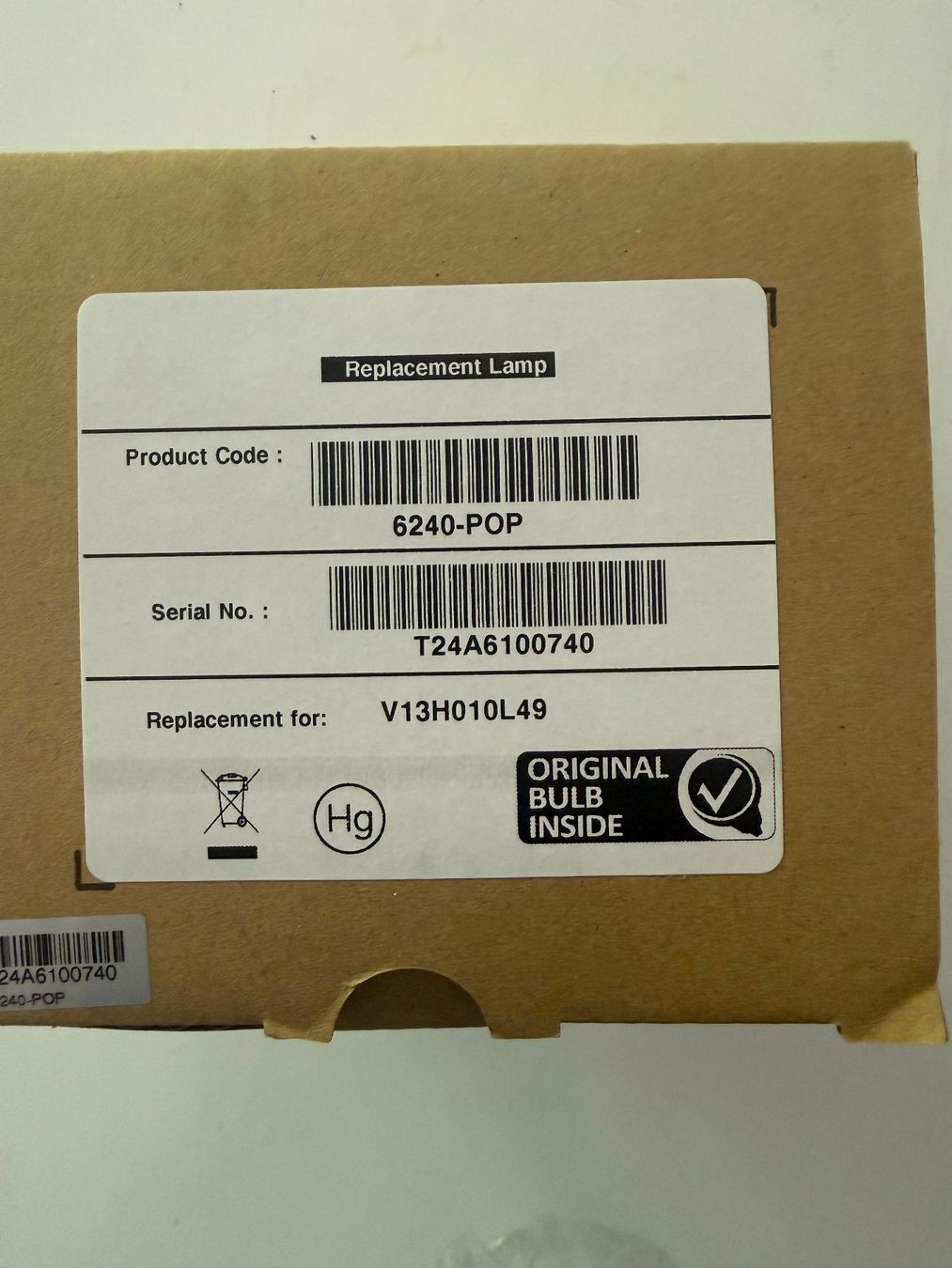 Epson Proiettori: Beamer Epson TW2900 + Ersatzlampe – Difettoso da Zürich venduto da Ypar 2