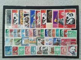 tolles DDR Lot gestempelt