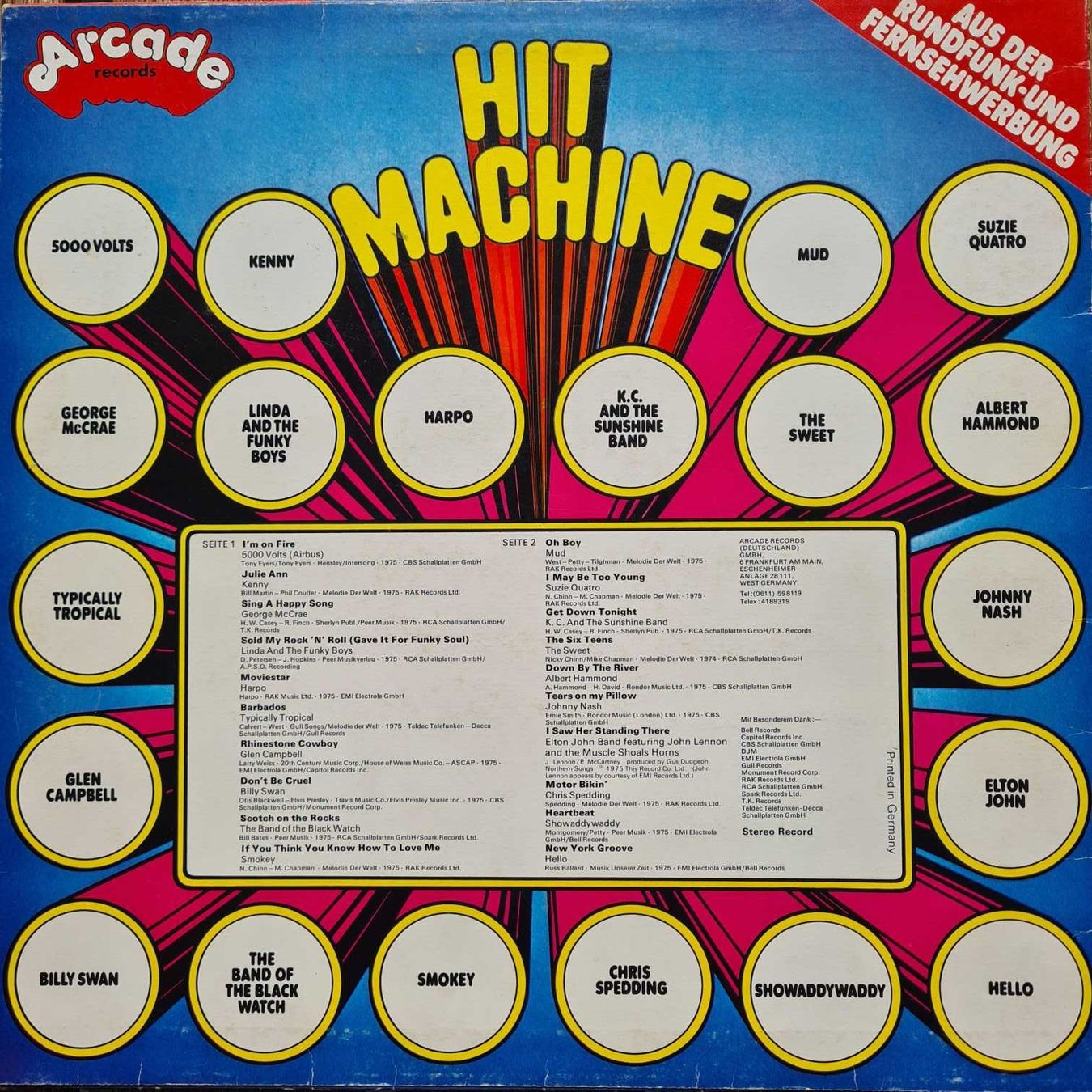 Schallplatten: LP - Hit Machine – Gebraucht aus Basel von Solarbebop 1