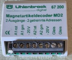 Uhlenbrock 67 200 Magnetartikeldecoder MD2 gebraucht