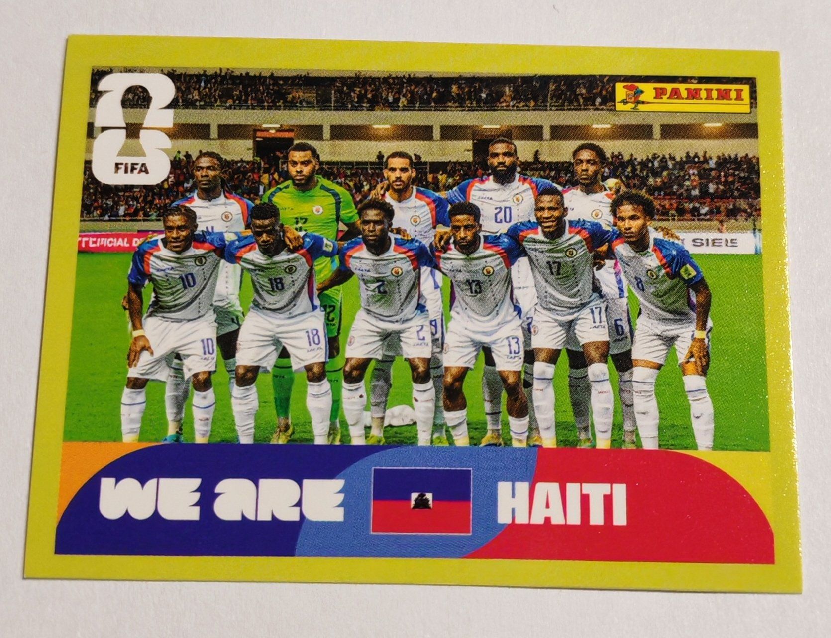 Panini Sammelbilder & Trading cards: Team Haiti - HAI 13 – Neu (gemäss Beschreibung) aus Rietheim von Squaley