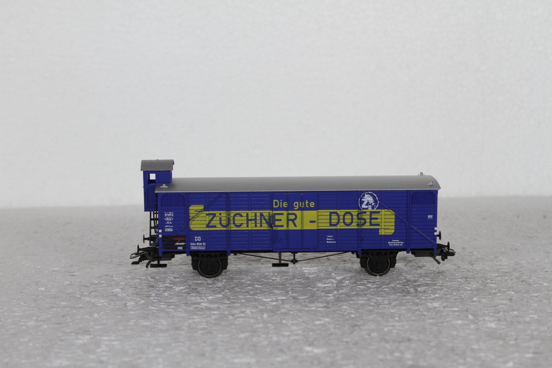 Märklin Modelleisenbahnen: Märklin 46159 Insiderwagen 2000 Züchner Dose – Neu (gemäss Beschreibung) aus Triesen von gleis8 3