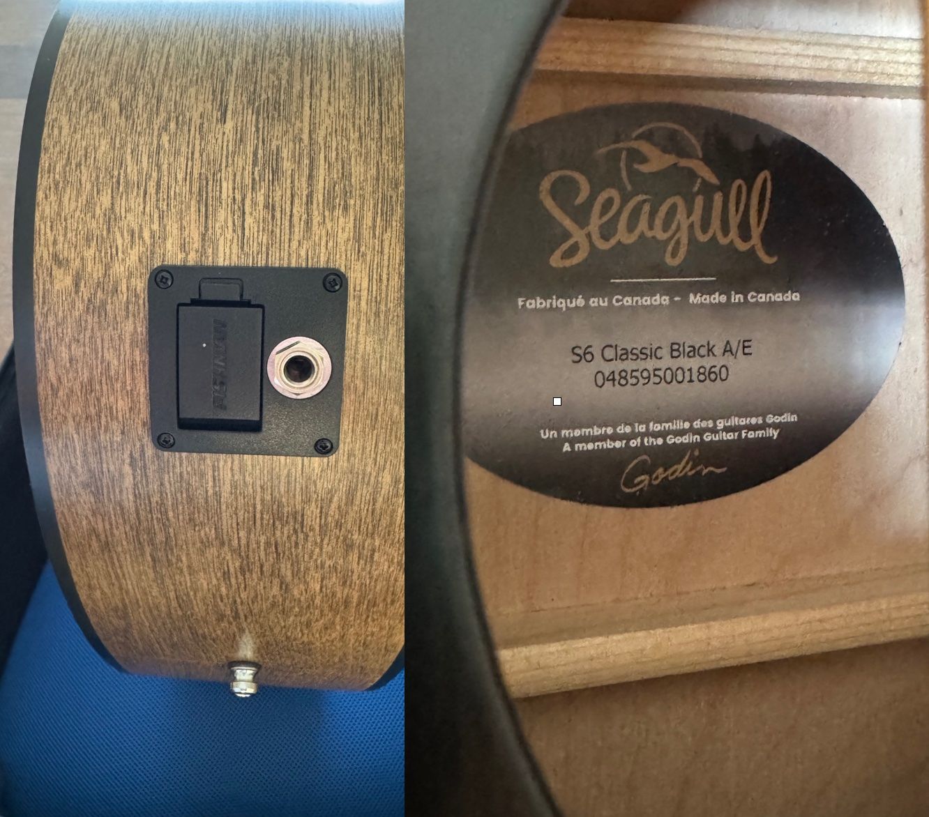 Seagull Instruments de musique: Seagull S6 Classic Black A/E Westerngitarre – D'occasion à Richterswil par velvetglove_rhcp 1