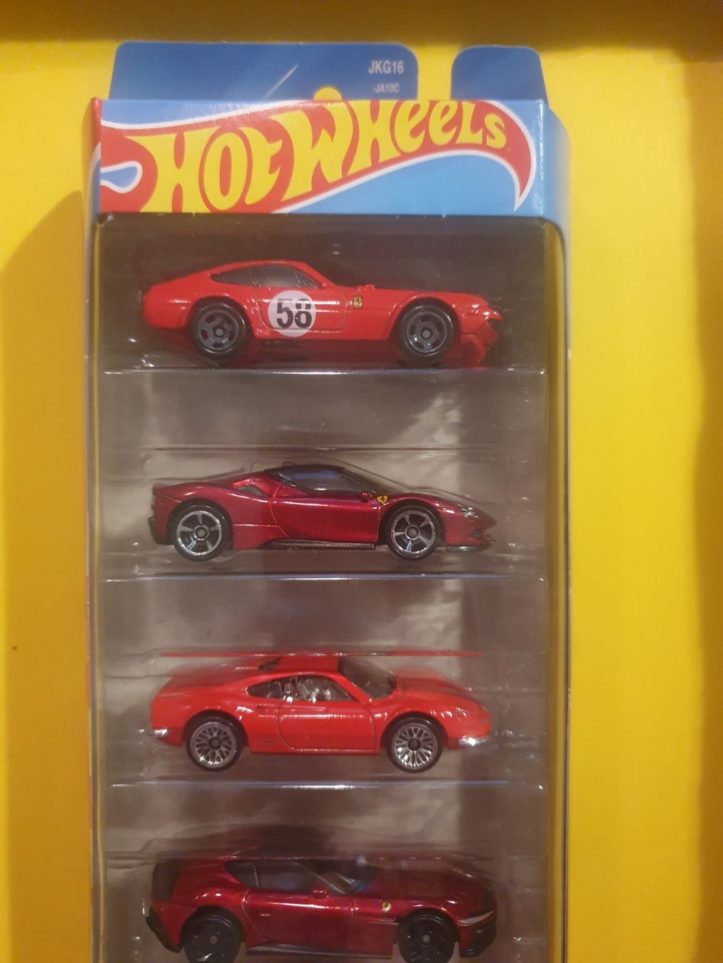 Hot Wheels Modellini d'auto: Hot Wheels 5er Set FERRARI – Nuovo e nell'imballaggio originale da Oftringen venduto da Rotor 4