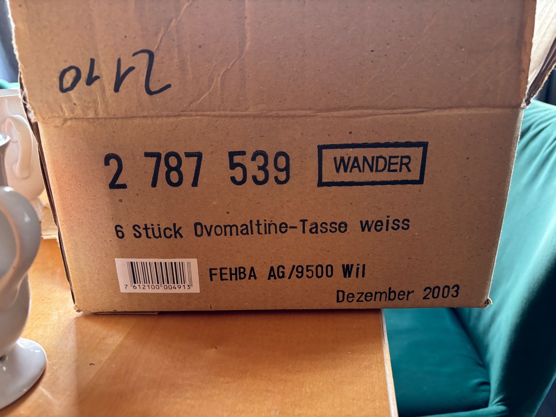 Ovomaltine Tazze: Ovomaltine & Caotina Tassen – Usato da Wilderswil venduto da Feldbach 7