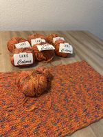 Lang Yarns Colora, 6 Knäuel, Orange meliert
