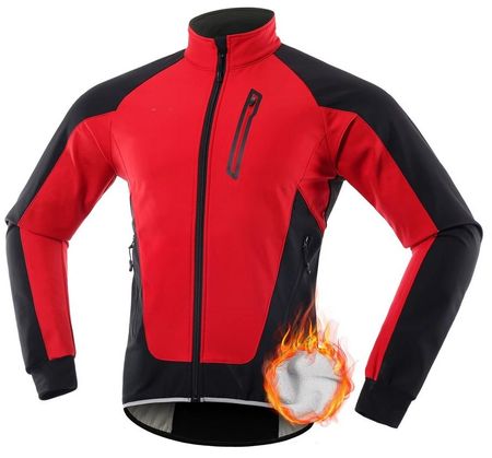 Winter Velo Jacke (Rot) winddicht u wasserabweisend (XXL)