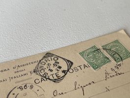 Luxemburg Alte Postkarte, 1908