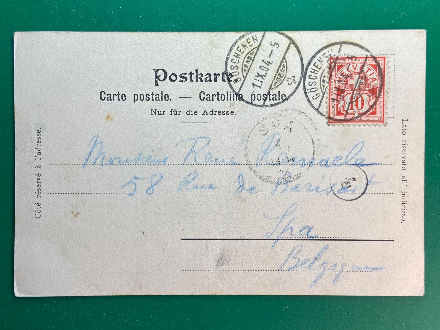 Cartoline postali: Göschenen - Gotthardbahn – Usato da Steg VS venduto da _vinci_ 1