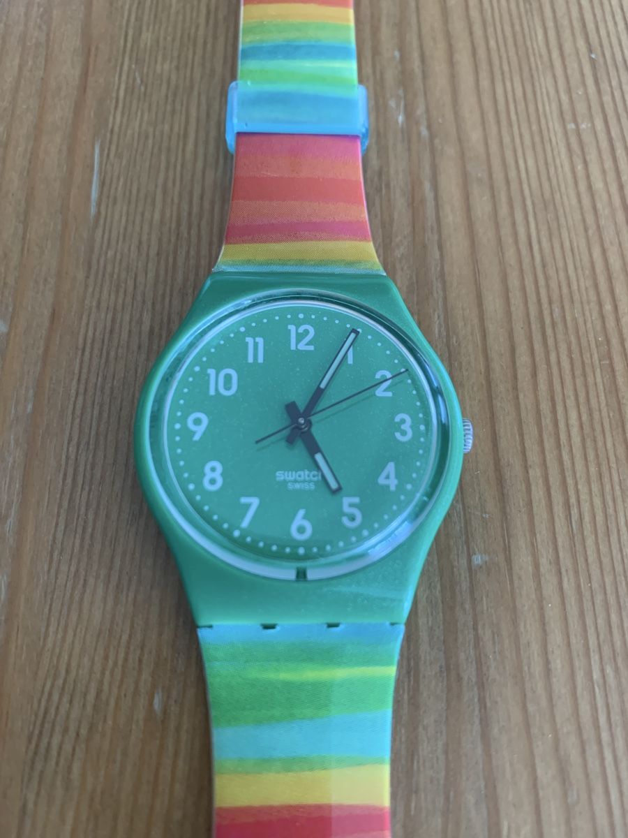 Swatch Montres: Swatch hellgrün/farbig (ohne Batterie) – D'occasion à Zürich par Mar_Ger 1