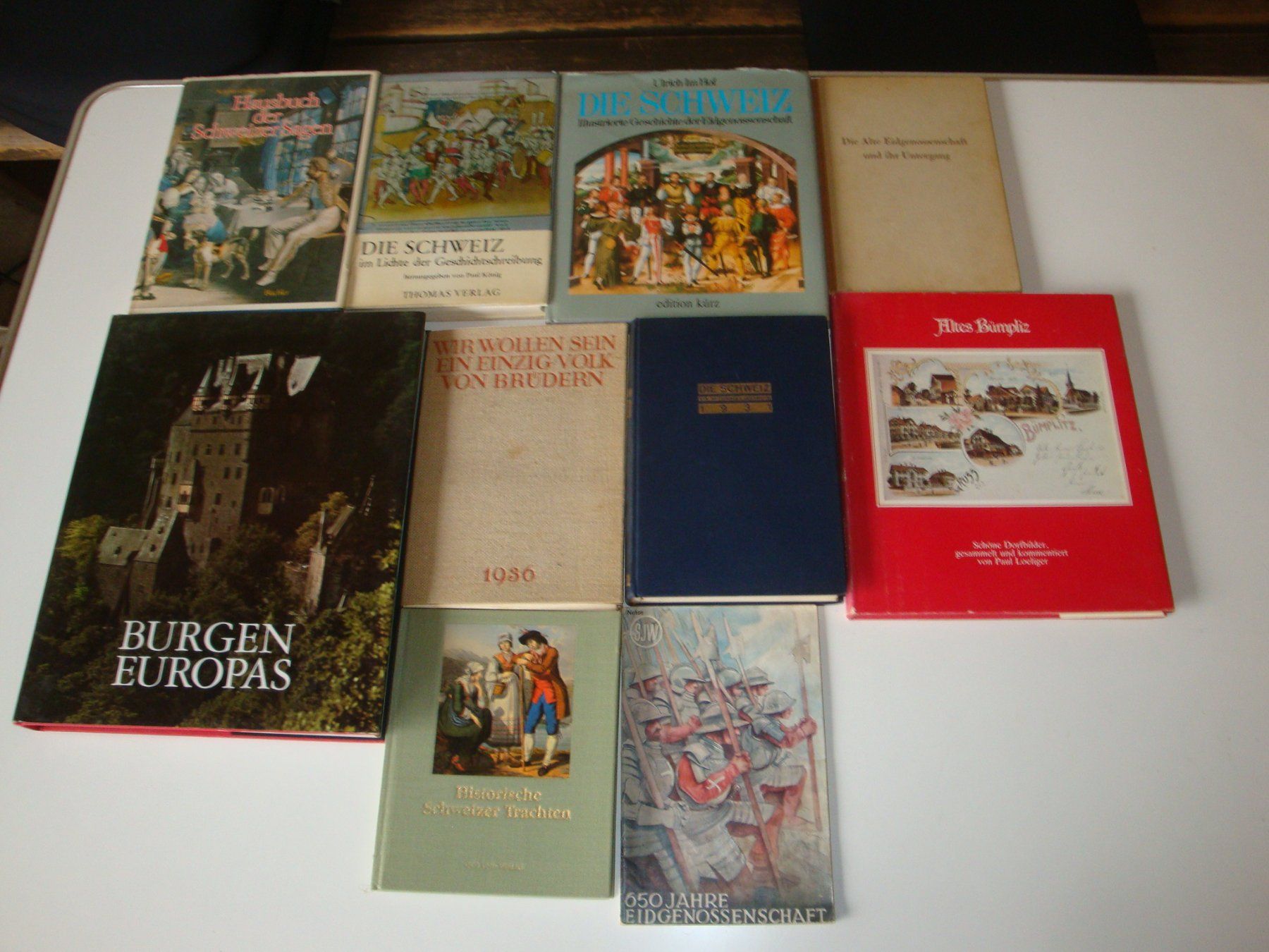 Bücher: Konvolut Bücher Schweizer Geschichte gebraucht – Gebraucht aus Enggistein von mach1 5