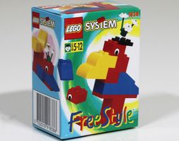 LEGO SYSTEM 1838 FREE STYLE PAPAGEI 1995 - NEU/OVP - SELTEN!