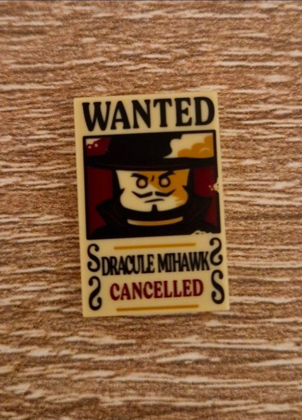 Lego Giocattoli: Lego One Piece Dracule Mihawk Wanted Poster – Nuovo (secondo la descrizione) da Neuendorf venduto da sanii-93