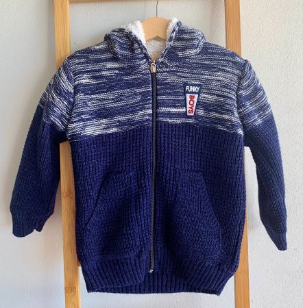 Ab CHF 1.- Kinder Jacke in blau für 3j.- 4j. Jungen.