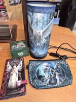 Lot féerique hibou-loup- licorne (Anne Stokes)