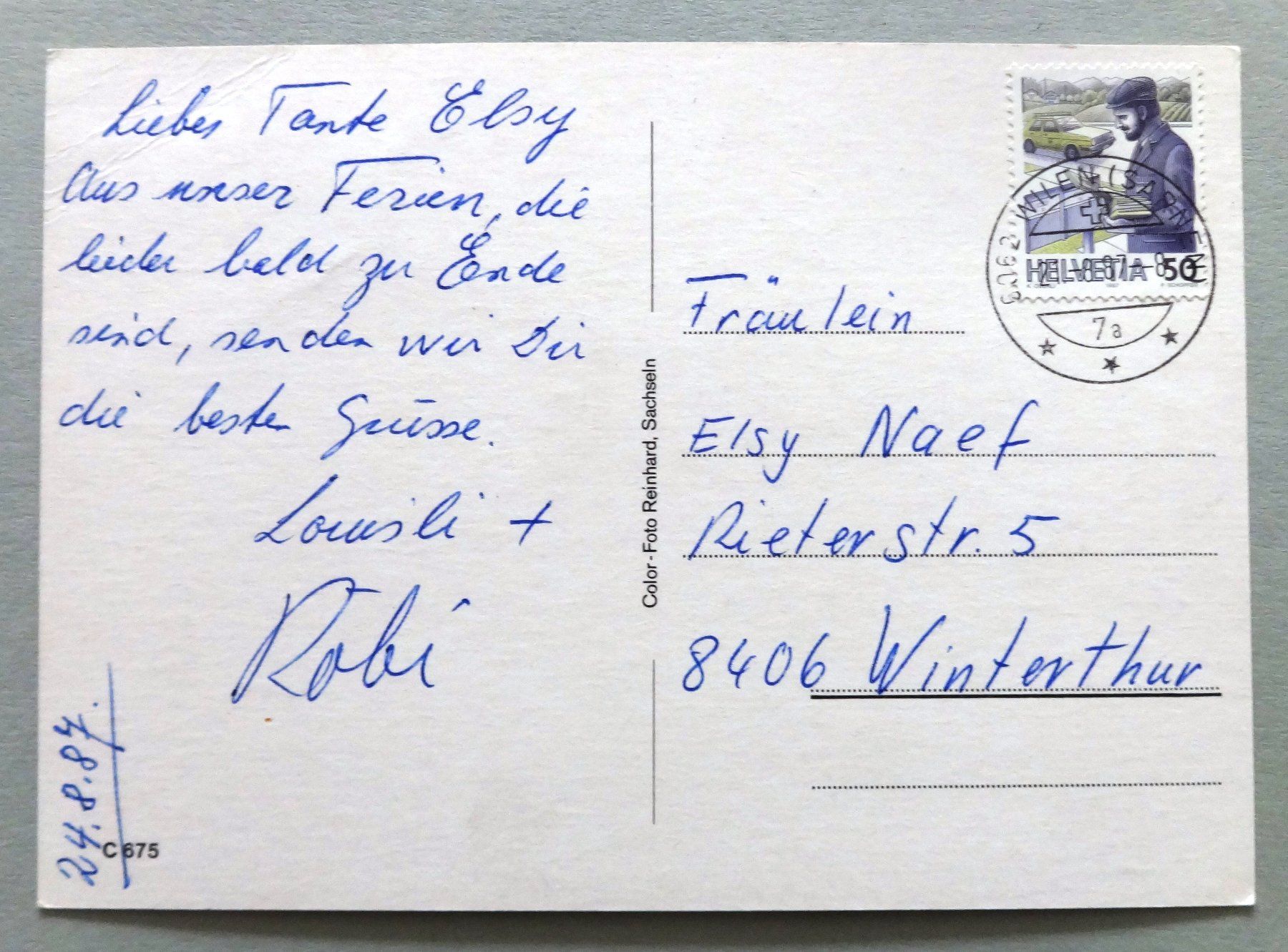 Cartoline postali: Rund um den Sarnersee – Difettoso da Fétigny venduto da Billy2miny 1