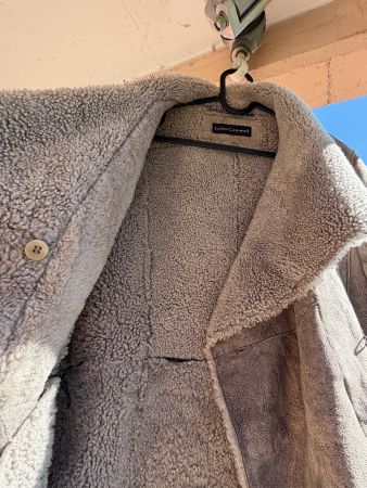 Kuschelige Lammlederjacke, passt 34-36