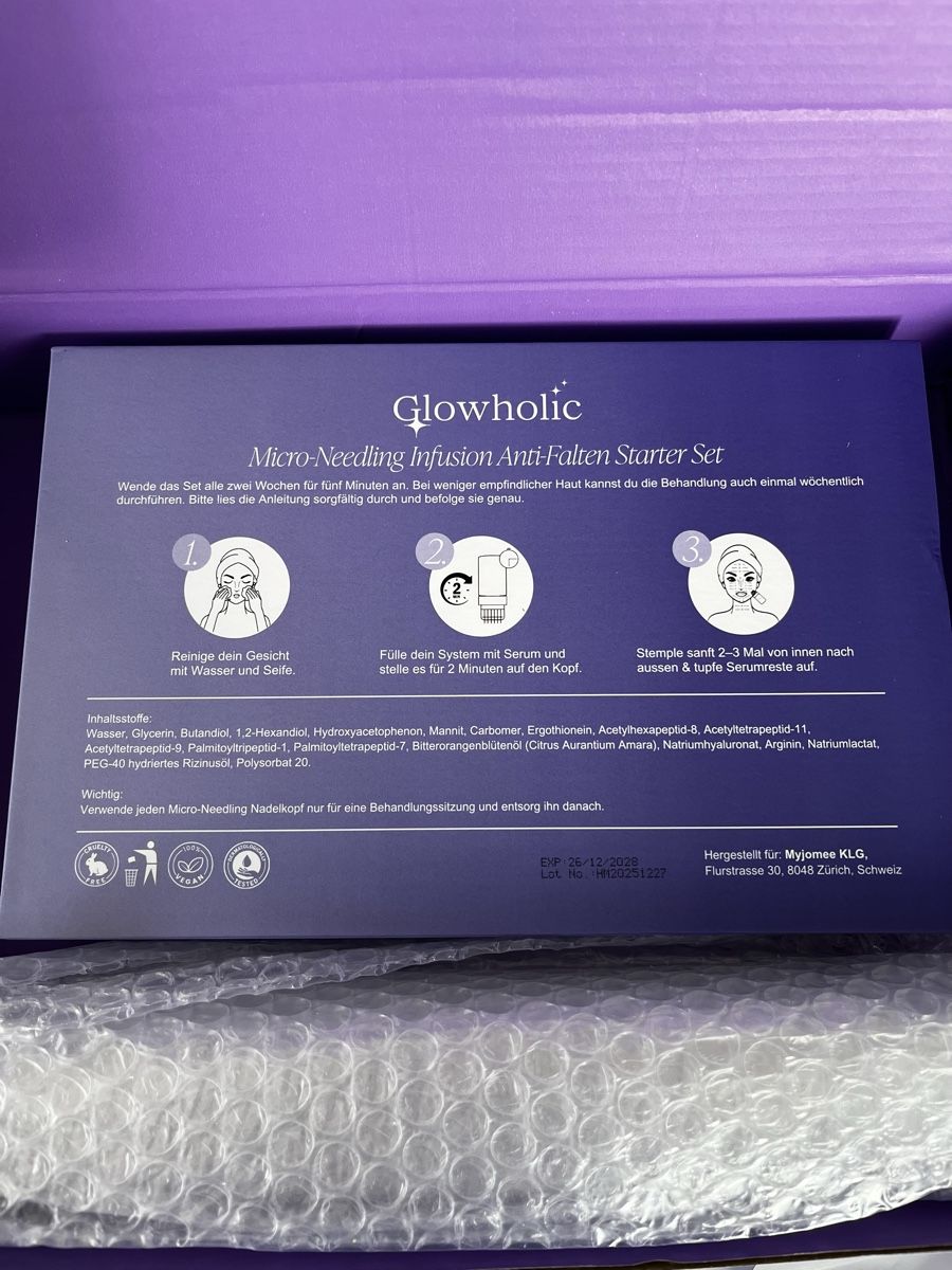 Soins du visage: Micro Needling Infusion Starter Set von Glowholic – Neuf avec emballage d'origine à Olten par WerRa 1
