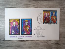TR47 Enveloppe + Timbre Luxembourg 1970