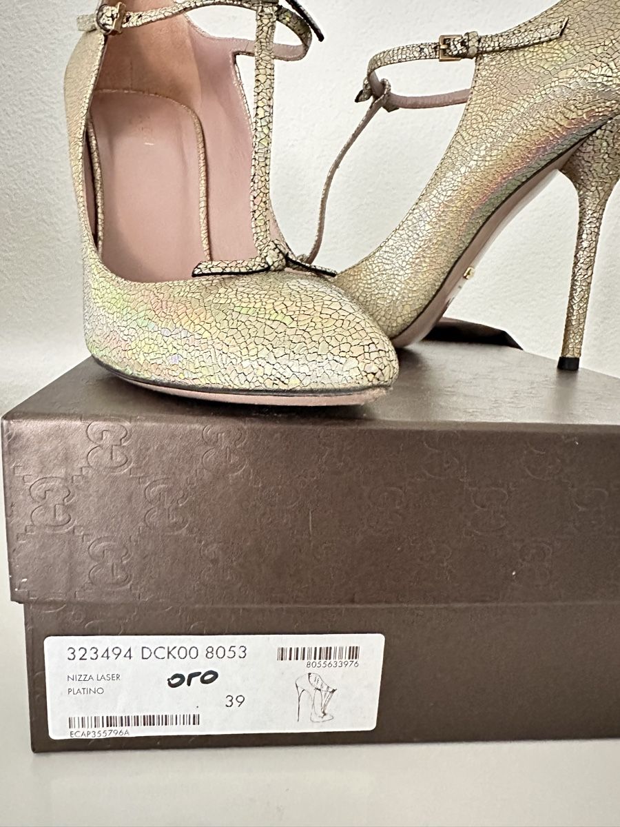 Gucci Scarpe da donna: Gucci Nizza Laser Platinum size 39 – Nuovo (secondo la descrizione) da Grenchen venduto da ylo_8mlq 4