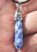 Halskette 4113 – Säule – Sodalith – 10x32mm