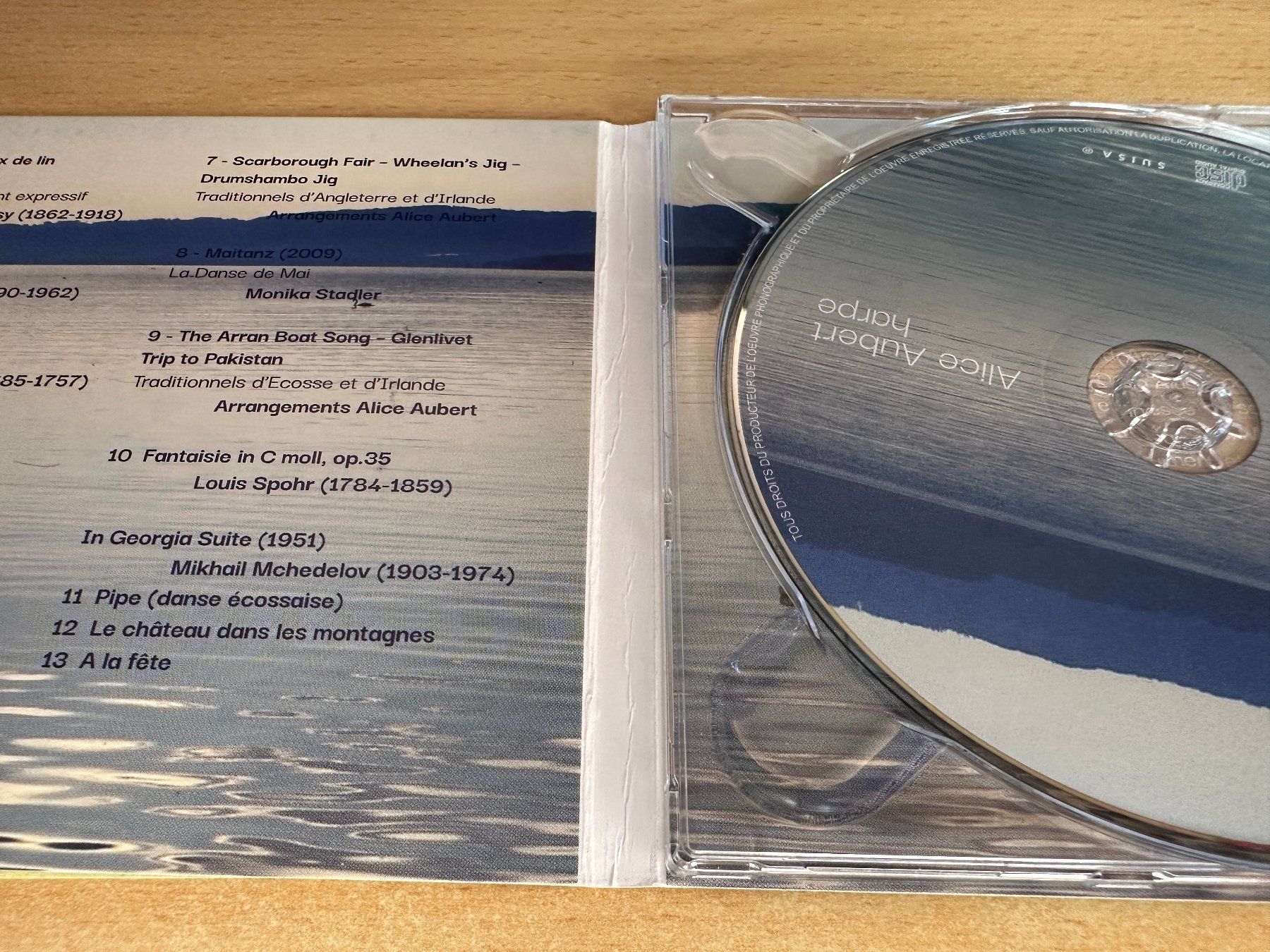 CD: Prismes - Alice Aubert - Harpe – Usato da Rikon im Tösstal venduto da Alpenmutz 2