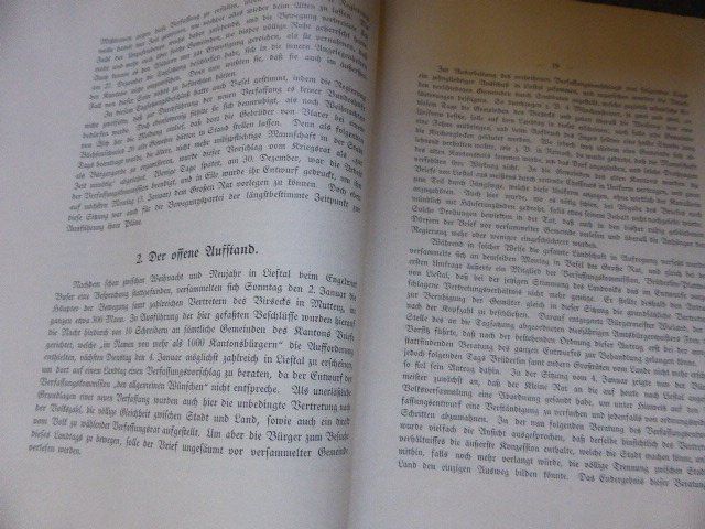 Bücher: Basel,Neujahrsblatt,1907,A.Bernoulli,30-er-Wirren,Gutzwiller – Gebraucht aus Lausen von liesfisch 5