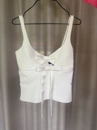 Zara Top Weiss