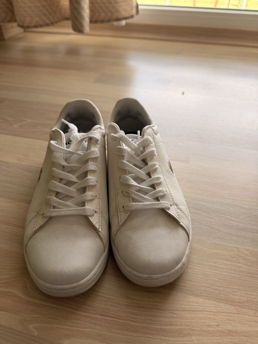 Lacoste Scarpe da donna: Lacoste Baskets Femme, blanc, taille 36 – Usato da Granges VS venduto da Anila.r