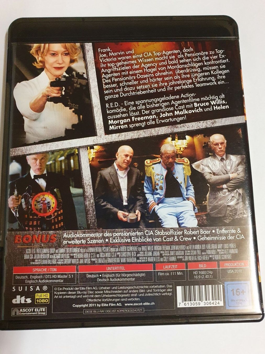 Tutti i DVDs: RED ein Mordsspass - Bluray – Usato da Oberdorf BL venduto da BaldenEagle 3