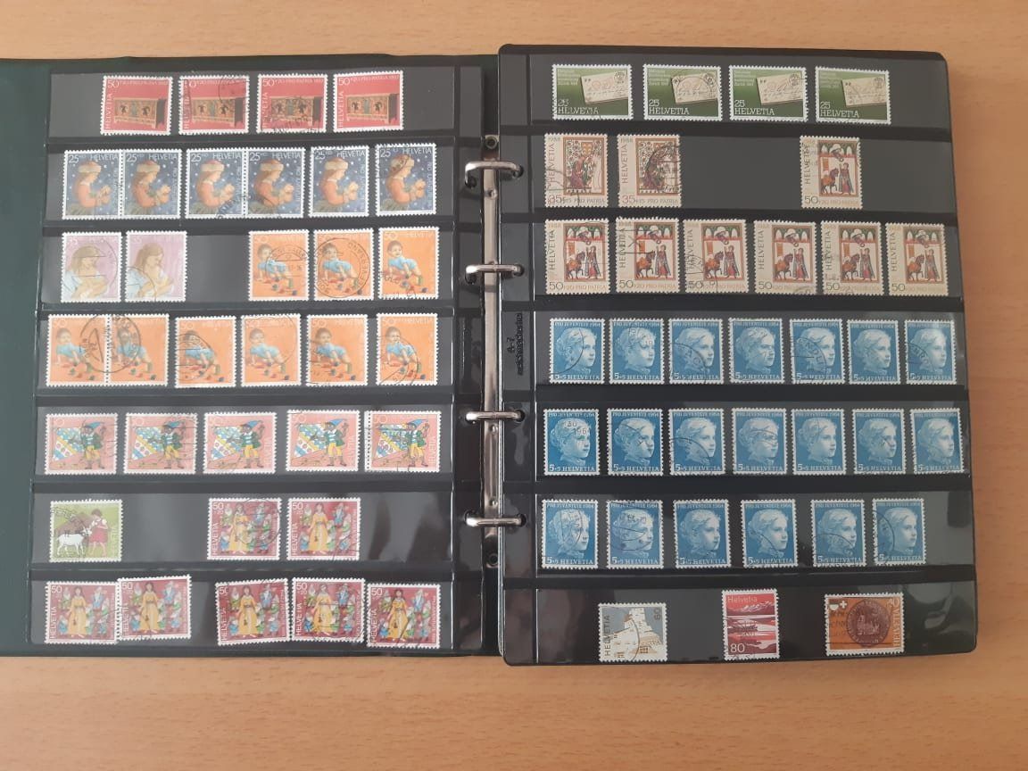 Alben: Schweizer Briefmarken und Sammlerbrief – Gebraucht aus Dulliken von Airliner2 2