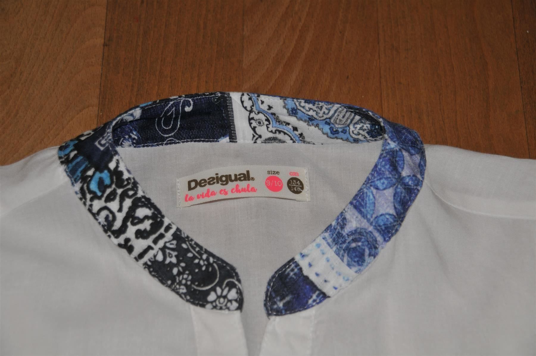 Desigual Camicette, T-shirt & Top: coole Desigual Bluse - Gr. 9/10 - 134 – Usato da Winterthur venduto da Schwestere 1