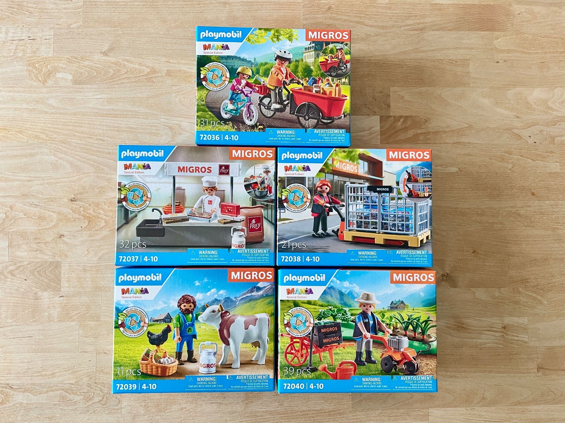 Playmobil Giocattoli: PLAYMOBIL Mania Migros – Nuovo e nell'imballaggio originale da Sursee venduto da Schriftgestalter