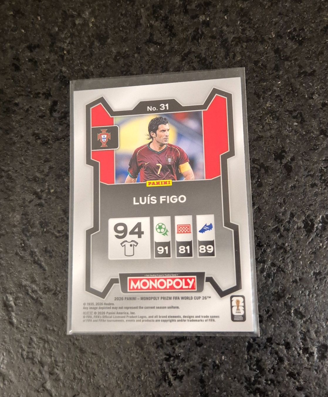 Topps Carte collezionabili: Luis Figo - Portugal - Panini – Nuovo (secondo la descrizione) da Burg AG venduto da Danoe 1