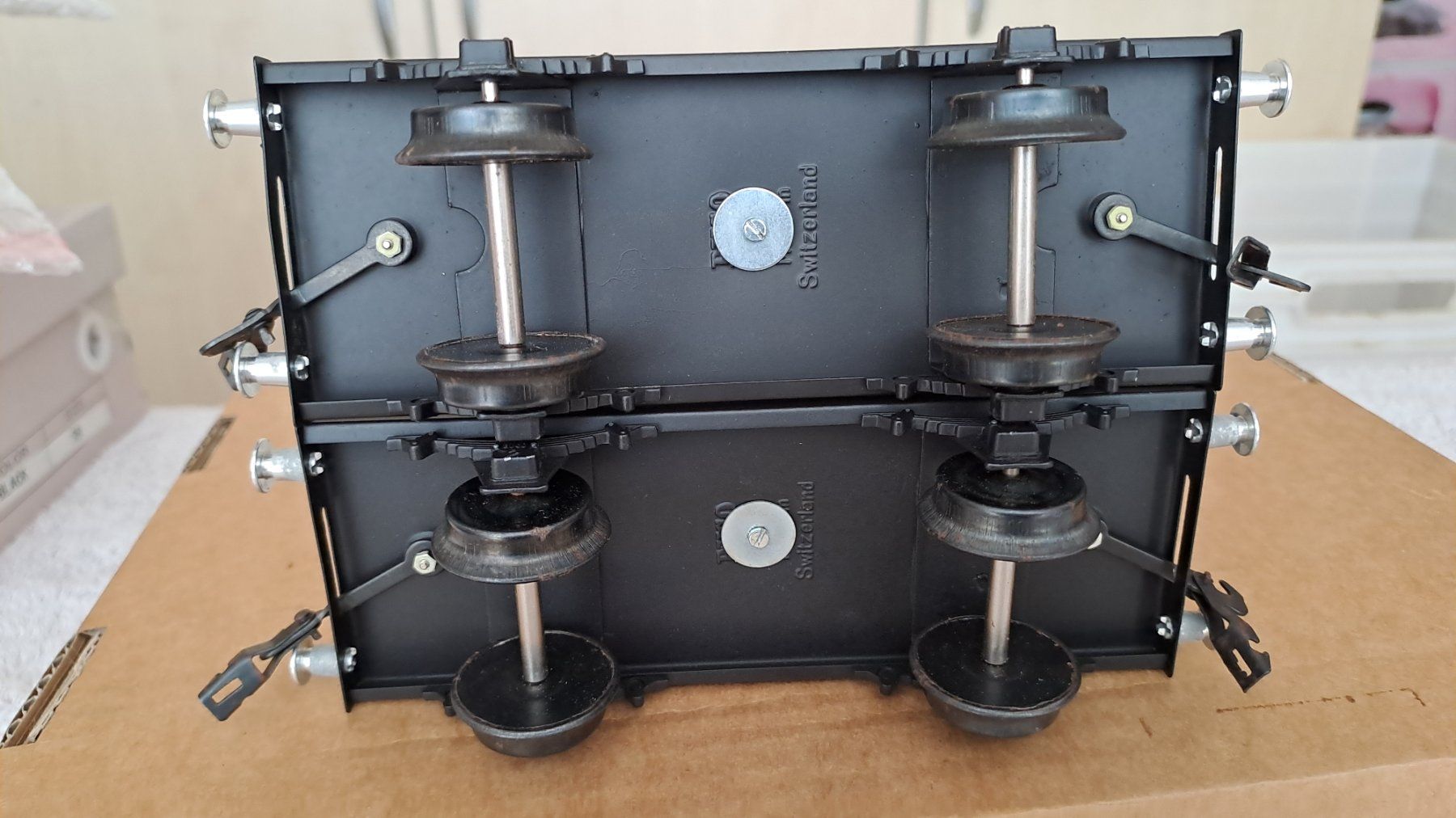 Buco Modellini di ferrovie: Buco 2 Knie Wagen Spur 0/15 – Usato da Winterthur venduto da Riebeli333 6