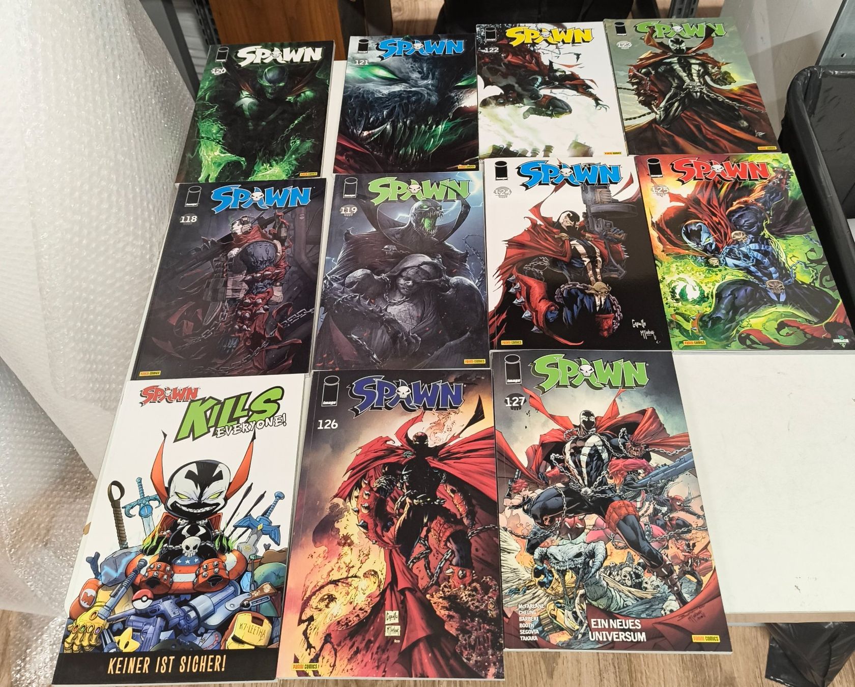 Comics: 11 Spawn Comics von Todd McFarlane – Gebraucht aus Basel von bk_brockibasel 1