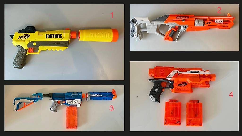Nerf Spielzeuge: Elite Nerfs und Laserops zu verkaufen! – Gebraucht aus Widen von dom_zuer