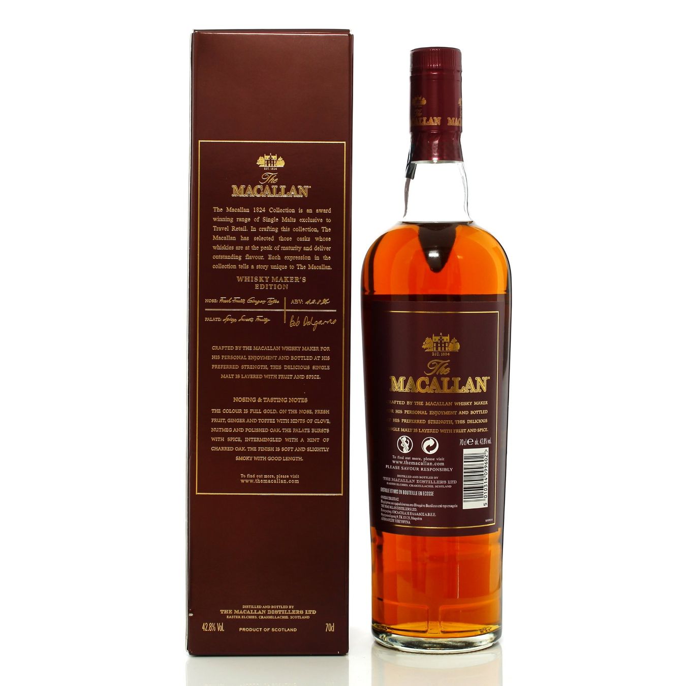 Macallan Bevande alcoliche: Macallan Whisky Maker's Edition 1930s Propeller Plane – Nuovo e nell'imballaggio originale da Bouveret venduto da Exclusive_Spirits 1