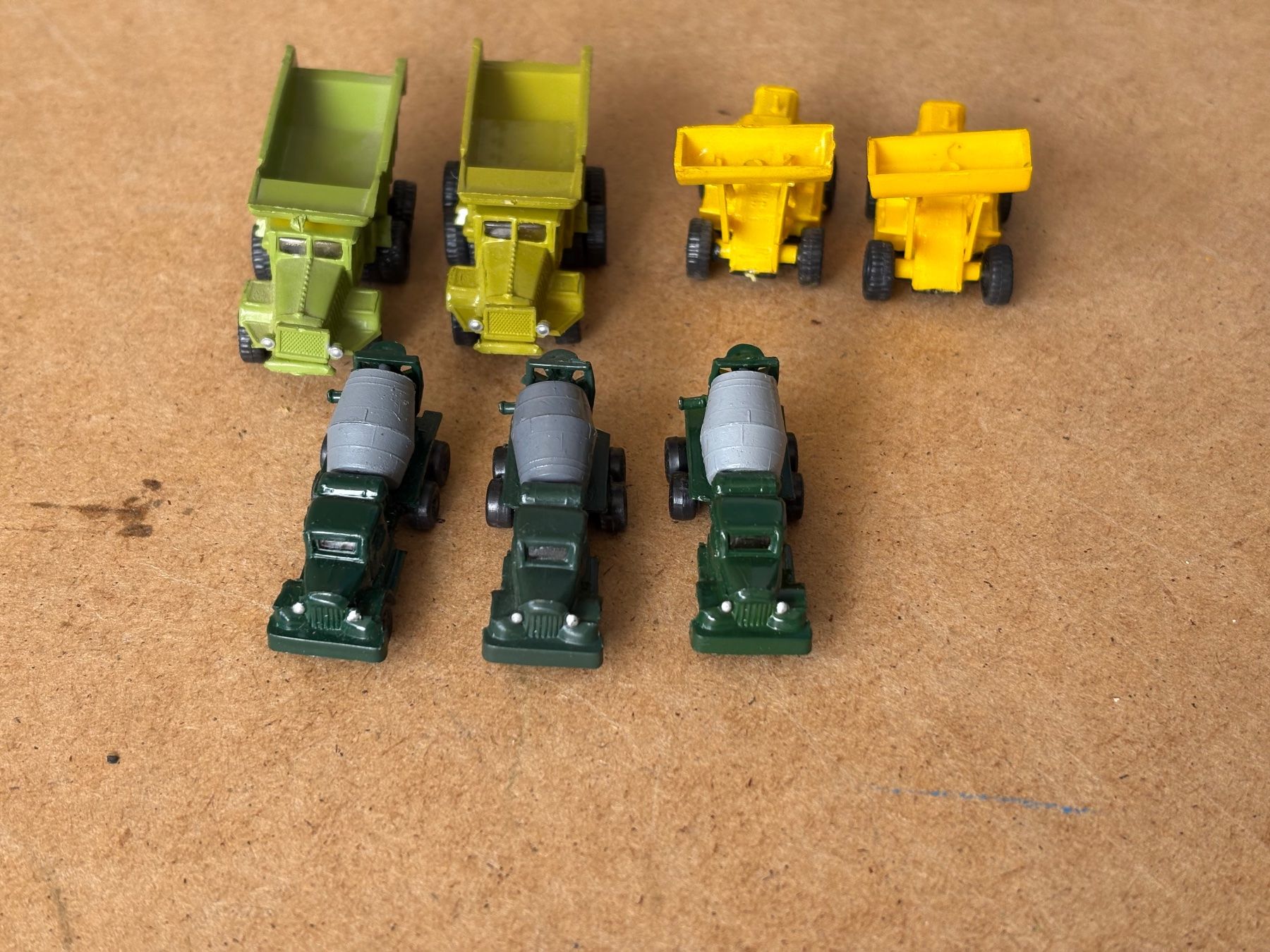 Modelleisenbahnen: 7x LKW Spur N – Gebraucht aus Hauterive NE von eriamch