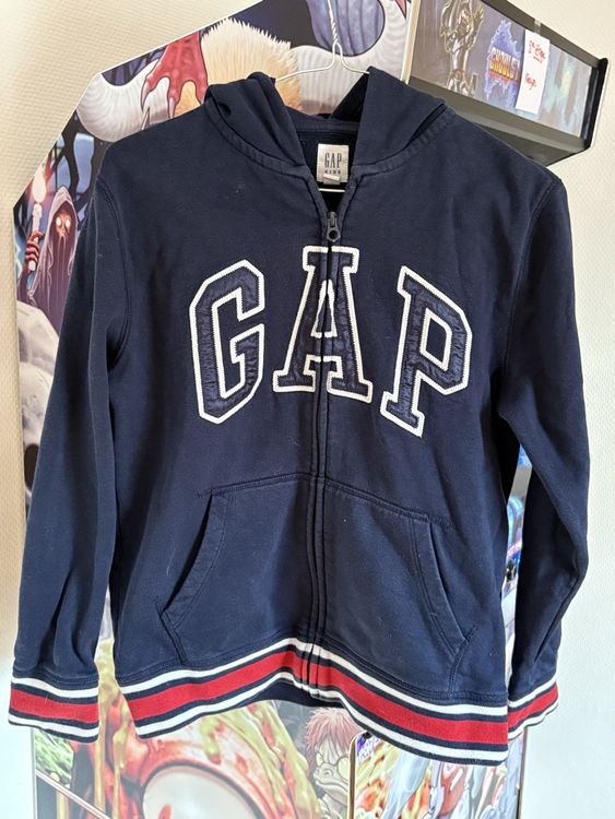 Manteau D'hiver Pacific Trail Pour Fille - Taille M (10-12 Ans) - Bleu Zippé - Occasion Très Bon état