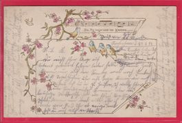 PRÄGEKARTE, DU LIEGST MIR AM HERZEN, 30.6.1899