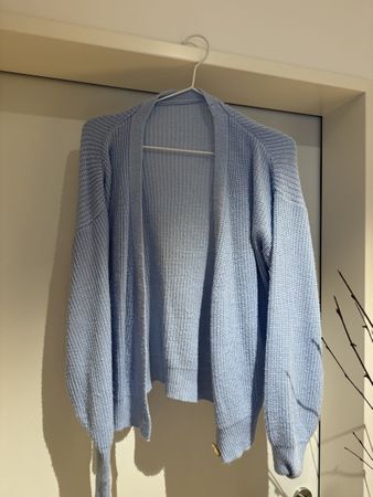 Helle Strickjacke, Cardigan, Grösse S
