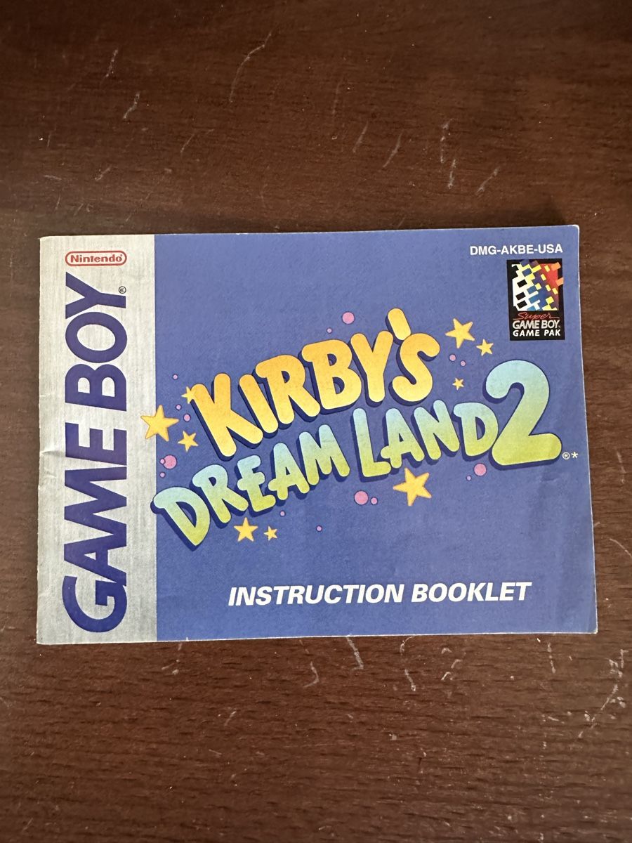 Nintendo Giochi: Game Boy Kirbys Dreamland 2Anleitung – Usato da weinfelden venduto da SandroTAR