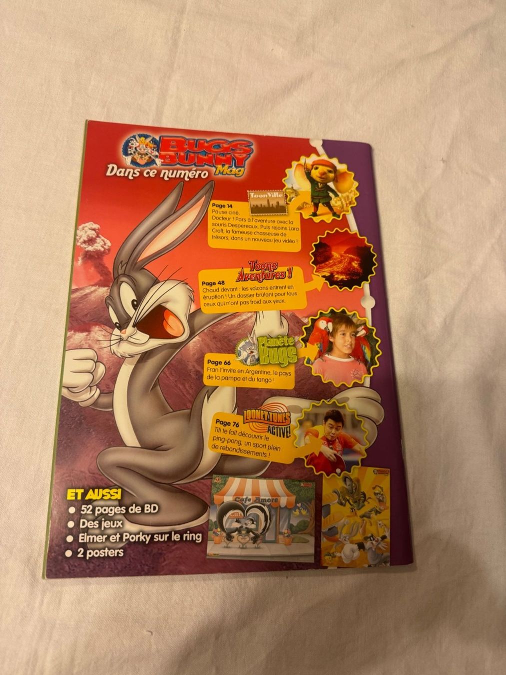 Fumetti: Bugs Bunny Mag N°7 - Explosion Volcanique! – Usato da La Chaux-de-Fonds venduto da Marteaux 1