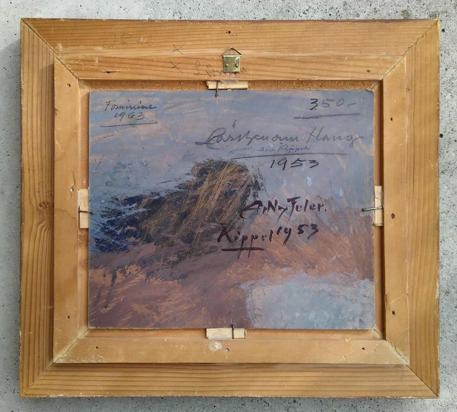 Dipinti: Albert Nyfeler,Kippel,1953 – Usato da Zürich venduto da artsandstuff 2